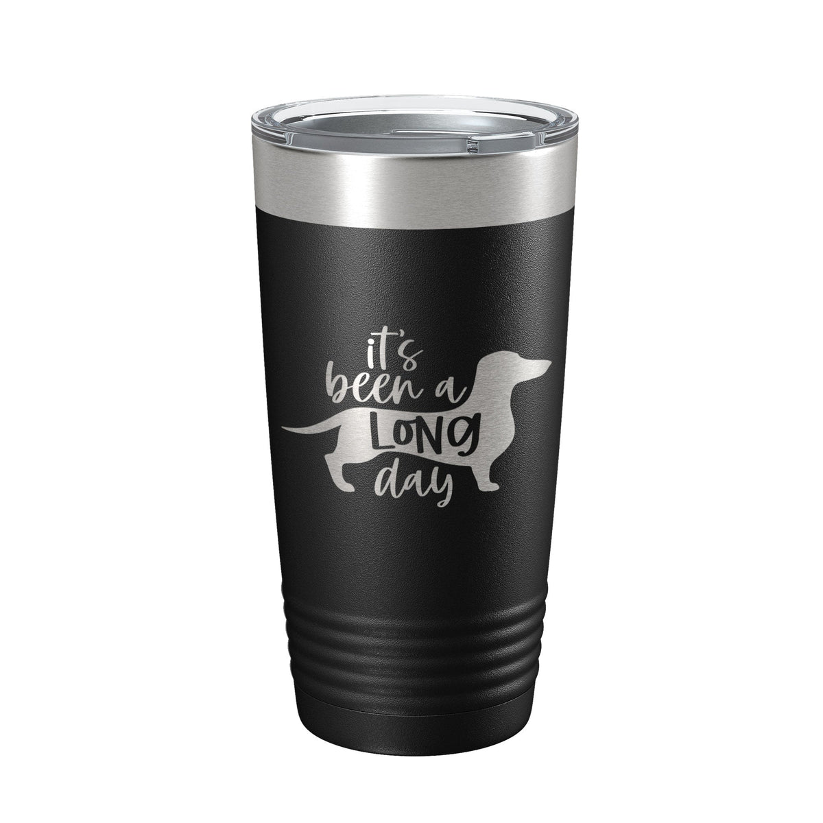 It Has Been A Long Day Tumbler Funny Dog Travel Mug Gift Insulated Laser Engraved Coffee Cup Dachshund Lover 20 oz
