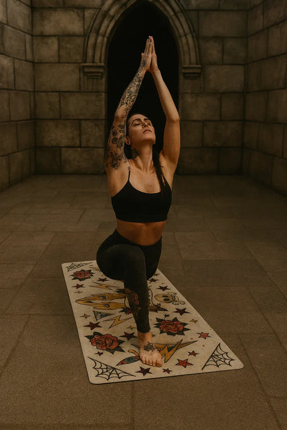 Ink & Om — Tattoo Omens Non-Slip Yoga Mat (3mm)