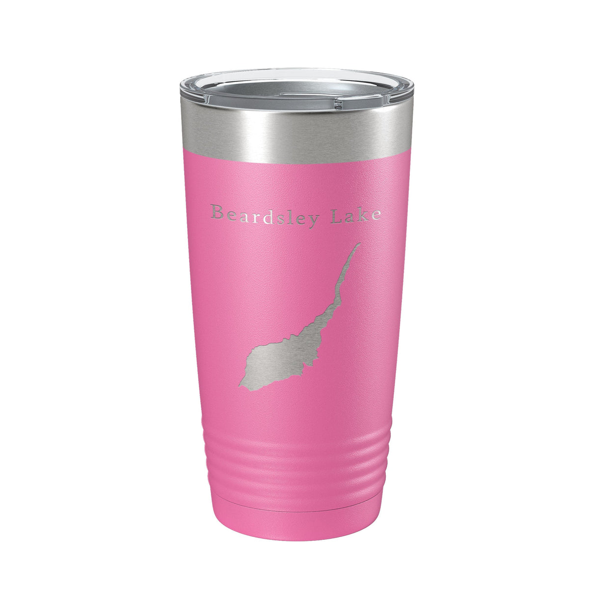 Beardsley Lake Map Tumbler Travel Mug Insulated Laser Engraved Coffee Cup California 20 oz