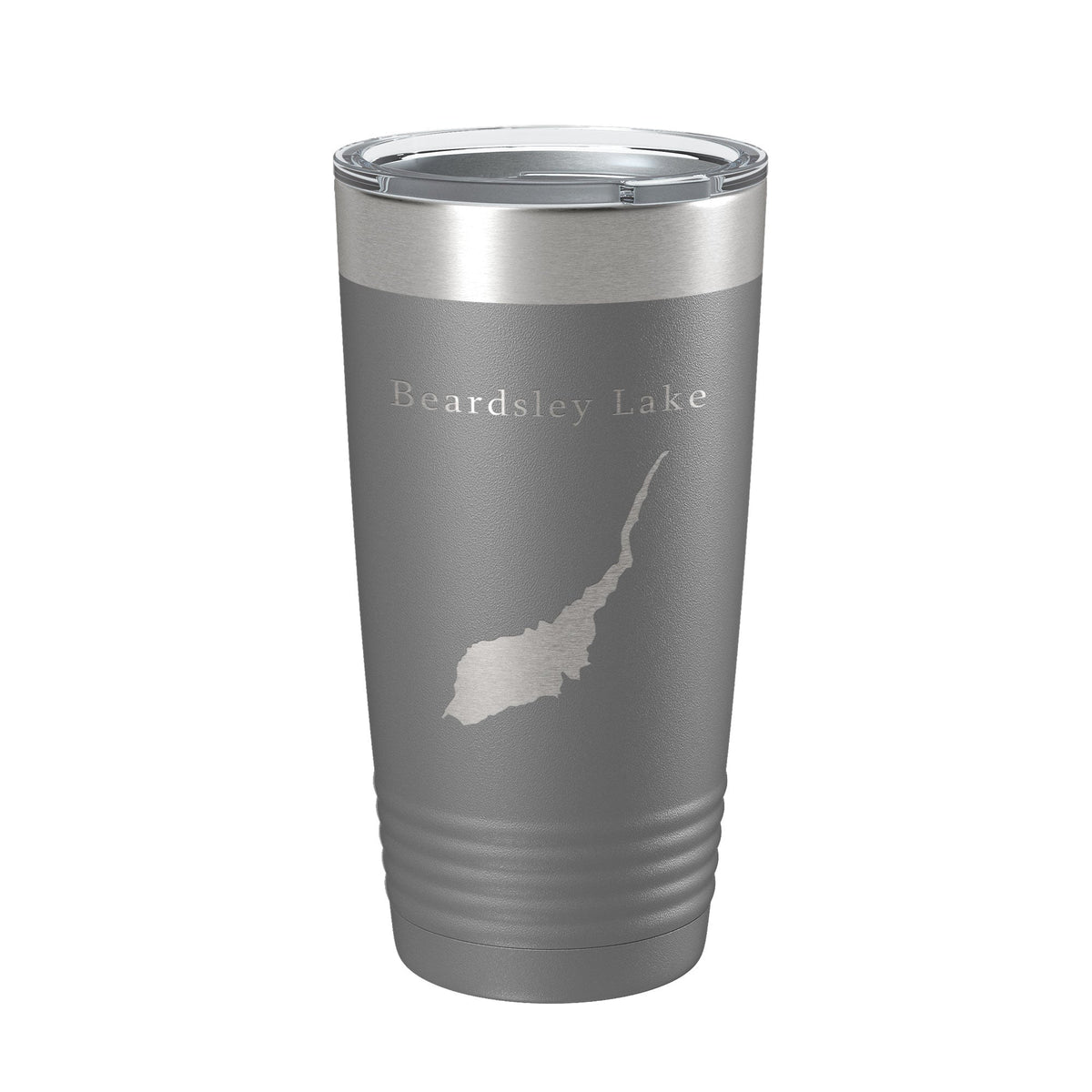 Beardsley Lake Map Tumbler Travel Mug Insulated Laser Engraved Coffee Cup California 20 oz