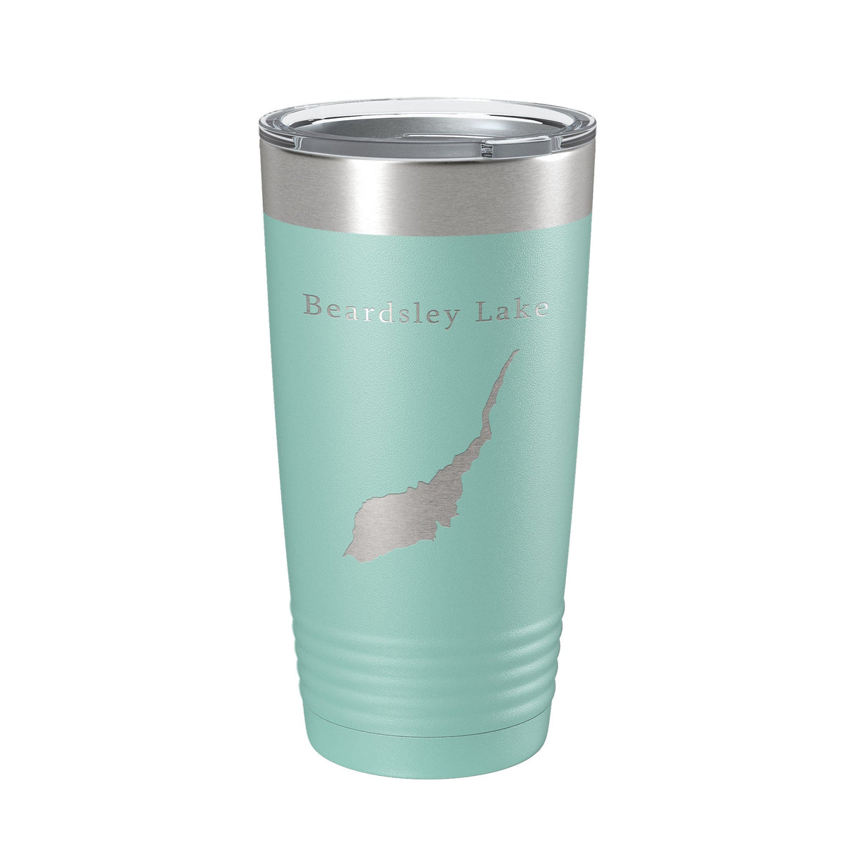 Beardsley Lake Map Tumbler Travel Mug Insulated Laser Engraved Coffee Cup California 20 oz
