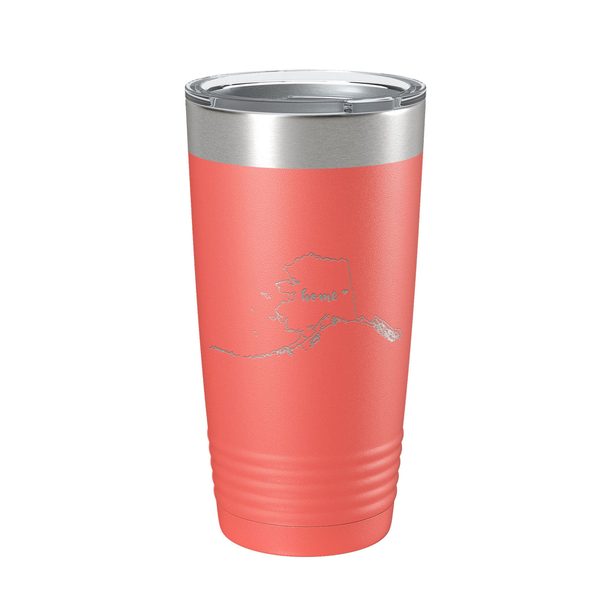 Alaska Tumbler Home State Travel Mug Insulated Laser Engraved Map Coffee Cup 20 oz